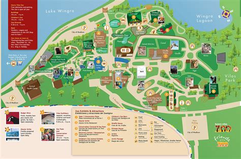 ZOO MAP - Henry Vilas Zoo