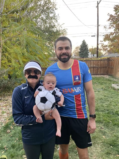 Ted Lasso, Roy Kent, and a soccer ball. Baby’s first Halloween! : r ...