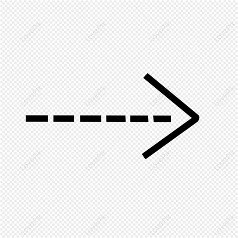 Dotted Direction Arrow, Dotted Arrows, Arrow, Dash PNG Transparent ...