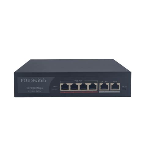 Good Price Gigabit Port 4 Port Poe Network Switch 4FE+2FE our OEM - Ontolt