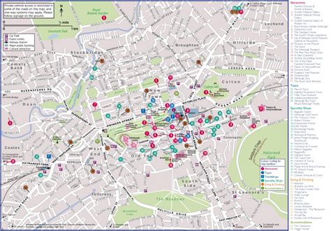 Large Edinburgh Maps For Free Download And Print | High-Resolution with regard to Printable Map ...