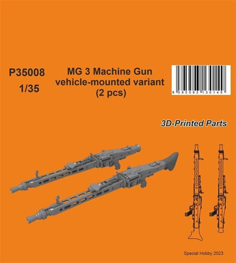 MG 3 Machine Gun - vehicle-mounted variant (2 pcs) | Armorama™