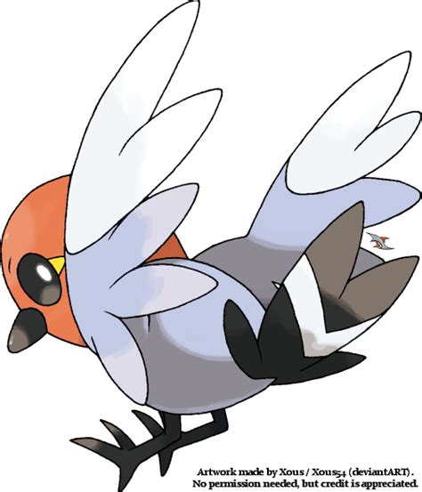 Fletchling by Xous54 on DeviantArt