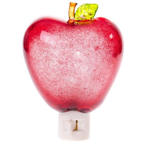 Red Apple Night Light | Apple kitchen decor, Red apple, Apple decorations