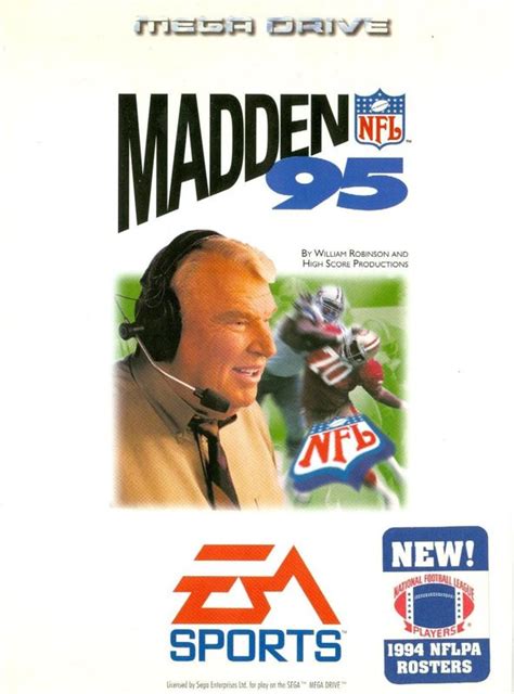 Madden NFL 95 (1994) box cover art - MobyGames