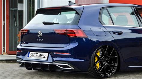 Slammed VW Golf 8 Gets Custom Body Kit