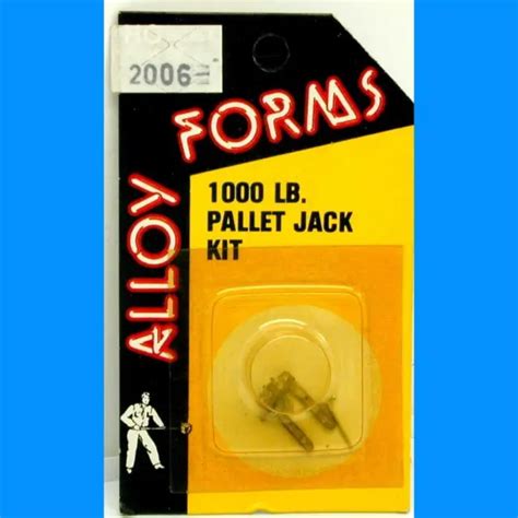1,000 LB PALLET JACK KIT Vintage Alloy Forms HO-2006 Unpainted kit HO Scale $2.84 - PicClick