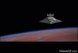 Star Wars - Opening Scene on Make a GIF