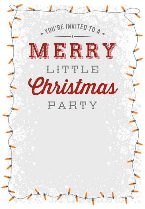 A Merry Little Party - Free Printable Christmas… | Free printable ...