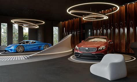 Luxury Cars Showroom :: Behance