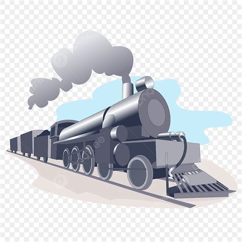 Ens Vector Hd PNG Images, Tren En Movimiento Ilustracion, Tendencia ...