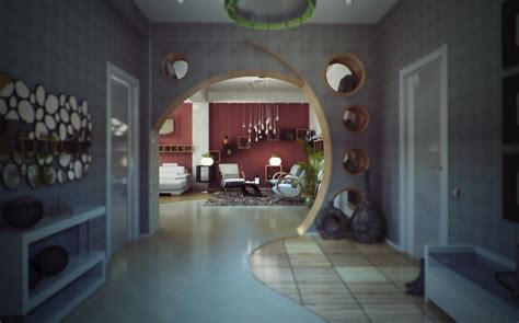 Curved circular architectural features | Interior Design Ideas