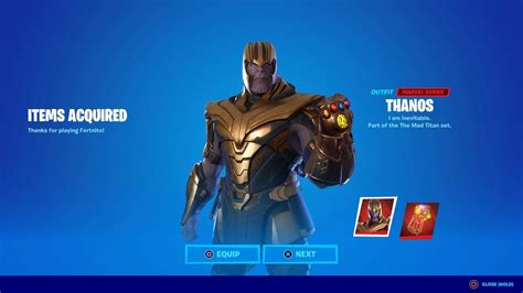 How To Get The Thanos Skin For FREE In Fortnite! (Thanos Endgame Bundle) Free Thanos Skin - YouTube