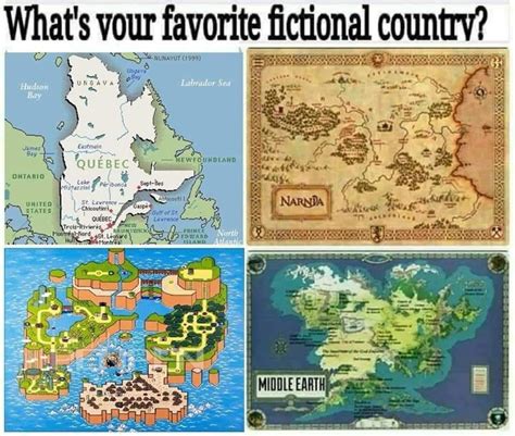fictional countries