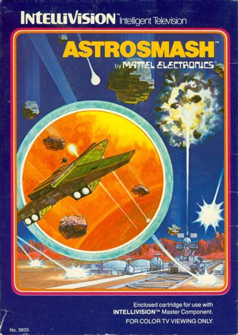 Astrosmash (1981) Intellivision box cover art - MobyGames