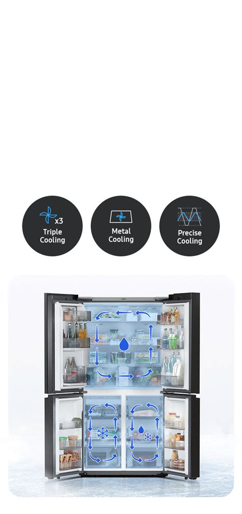 Refrigerador 22 pies BESPOKE French Door 4DF | Samsung México