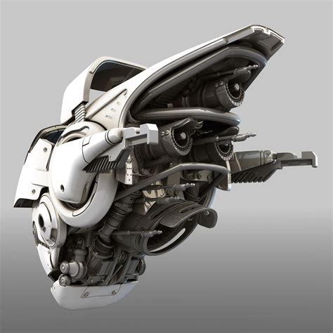 ArtStation - Scifi Drone