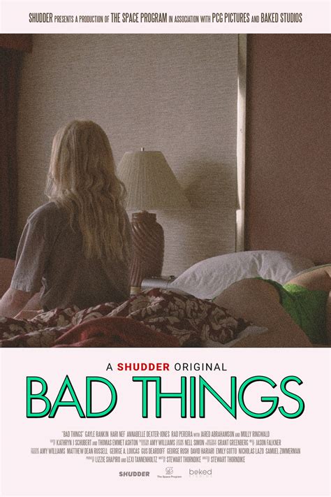 Official Trailer and Poster for Psychological Thriller ‘Bad Things ...