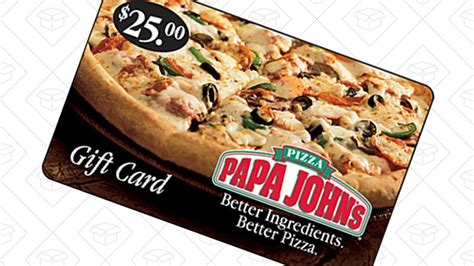 Get $5 Worth of Free Pizza With This Papa John's Gift Card Deal