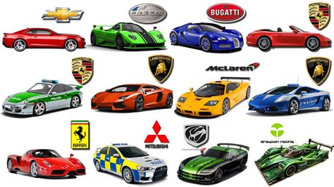 Sports Car Brands >> Learn Brand Of Cars For Kids Sports Car Cars Names ...