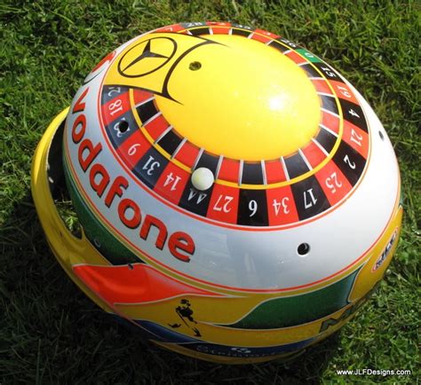 JLF Designs: Lewis Hamilton Monaco 2010 helmet