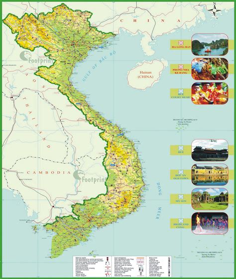 Vietnam Map - Vietnam • mappery