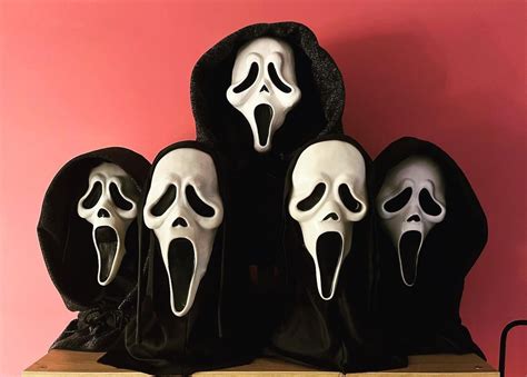 Ghostface Scream Mask Collection