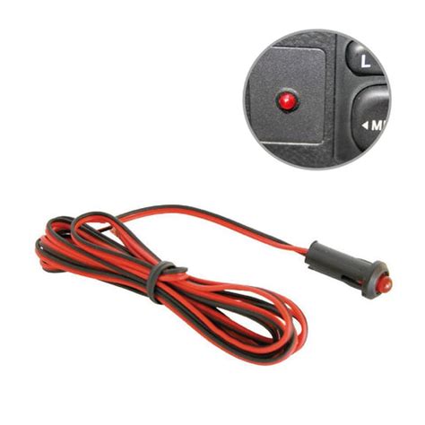 Red LED 12v Flashing Dummy Alarm Warning Light – Stagemotorsport