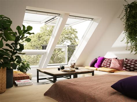 Velux Balcony Roof Window System Velux Cabrio - Instant Balcony