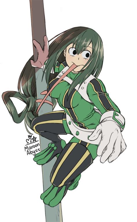 Froppy - fanart by MaroonAbyss | My Hero Academia | Hero, My hero academia tsuyu, Cute anime ...