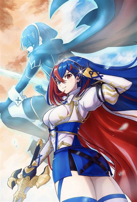 Alear and "Marth" | Fire Emblem Engage | Fire emblem, Fire emblem ...