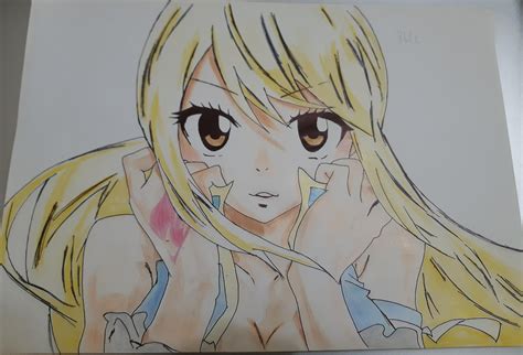 Lucy Heartfilia Drawing : Fairy Tail Creator Teases Fans' With An ...