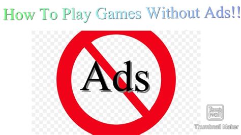 How To Play Games Without Ads - YouTube