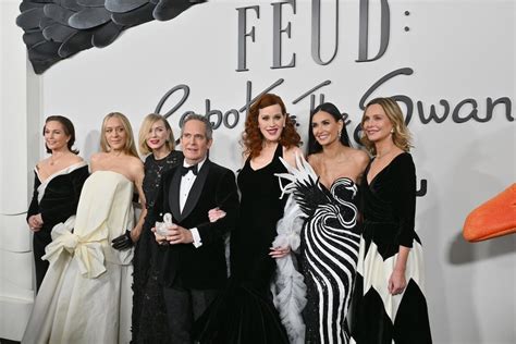 Demi Moore, Calista Flockhart Wow in Coordinated Looks at the ‘Feud: Capote vs. The Swans’ Premiere