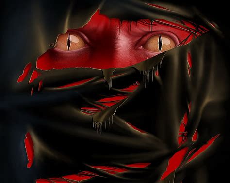 HD wallpaper: red monster illustration, being, eyes, human Face, backgrounds | Wallpaper Flare