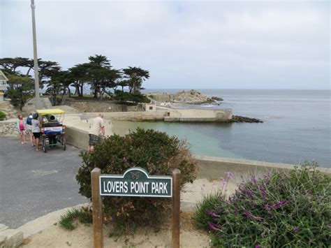 Lovers Point Park Beach in Pacific Grove, CA - California Beaches