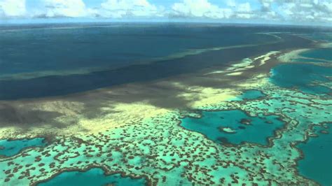 Aerial view of the Great Barrier Reef - YouTube