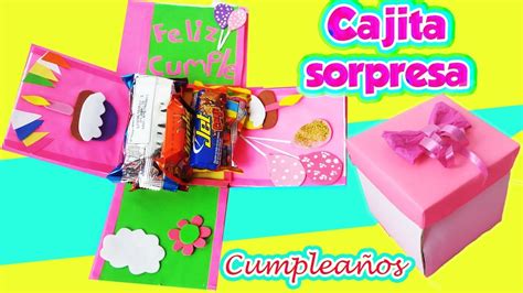 Schwall Ein Bad nehmen Motivation caja sorpresa de cumpleaños para ...