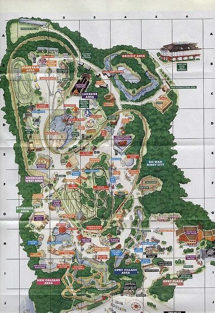 1997 Opryland Map | Final park map. | William Brach | Flickr