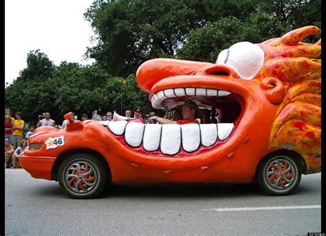 Weird And Wacky Parades From Around The World | Weird cars, Car humor ...