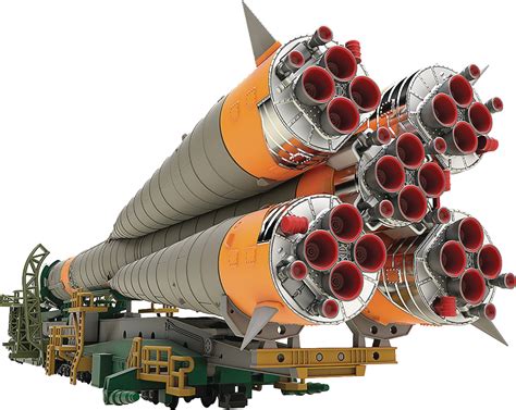 Soyuz Rocket and Transport Train 1/150 Scale Model Kit – Brian.Carnell.Com