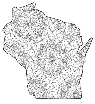 Wisconsin State Seal Coloring Page : Virginia State Symbols Virginia State Seal The United ...