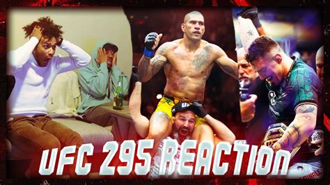 UFC 295 REACTION TO TOM ASPINALL AND ALEX PEREIRA KNOCKOUTS!!! - YouTube