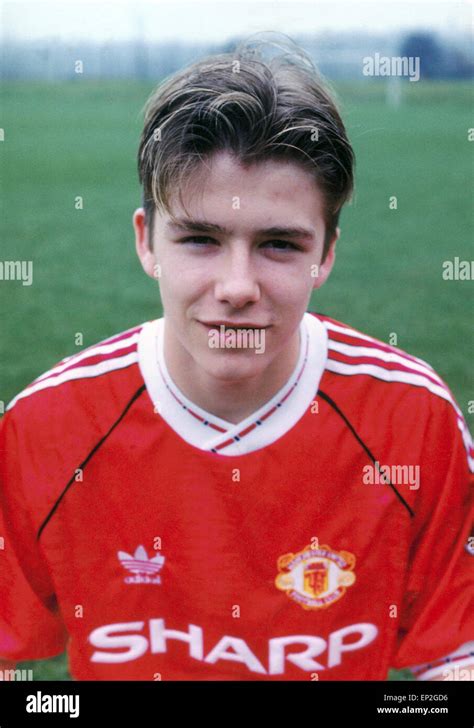 Young david beckham hi-res stock photography and images - Alamy