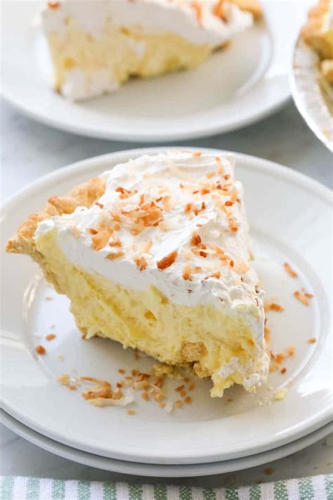 The Best Coconut Cream Pie - No Bake Recipe - All Things Mamma