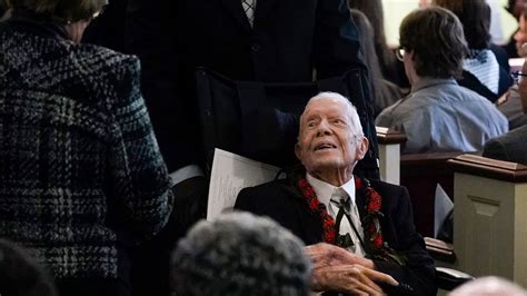 Jimmy Carter: Grandson says former president is ‘coming to the end ...