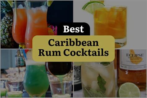 20 Caribbean Rum Cocktails to Transport You to Paradise! | DineWithDrinks