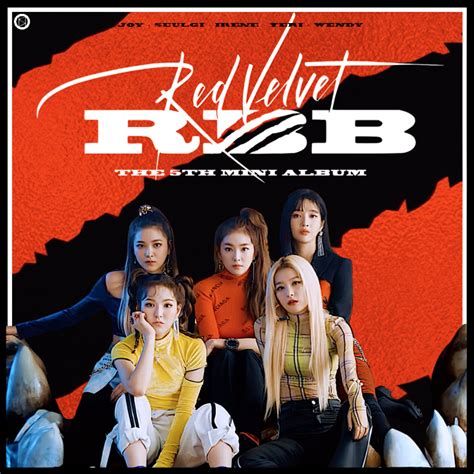 RED VELVET - RBB (Really Bad Boy) albumcover by souheima Kpop Girl Groups, Kpop Girls, Boy ...