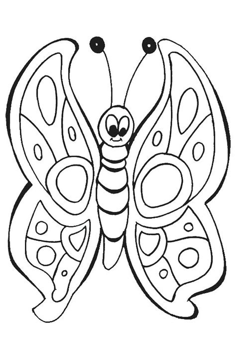 Blank Butterfly Coloring Pages at GetColorings.com | Free printable colorings pages to print and ...