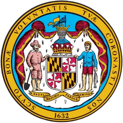 Maryland State Seal in 2022 | State flags, Emblem logo, Flag